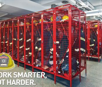 Fire Station Gear Lockers