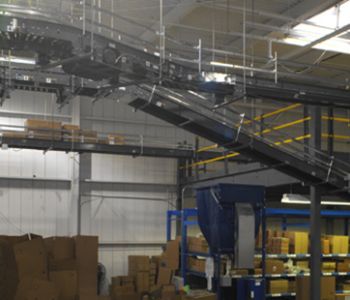 Mezzanine With Conveyors